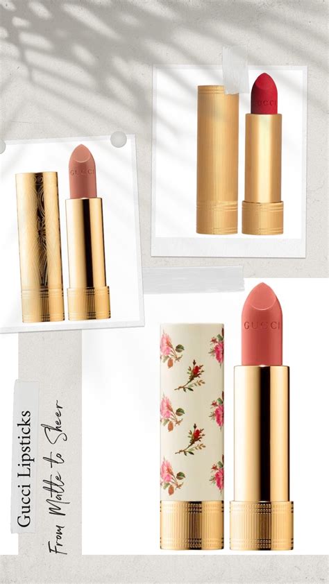 gucci lipstick new|best Gucci lipstick shades.